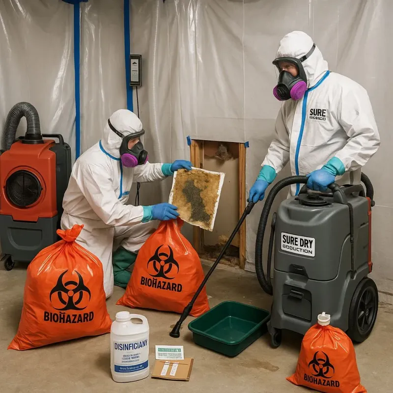 Contaminated Water Handling Protocols process in El Dorado County, CA
