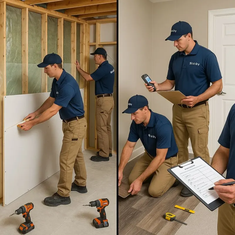 Repairs and Reconstruction process in El Dorado County, CA