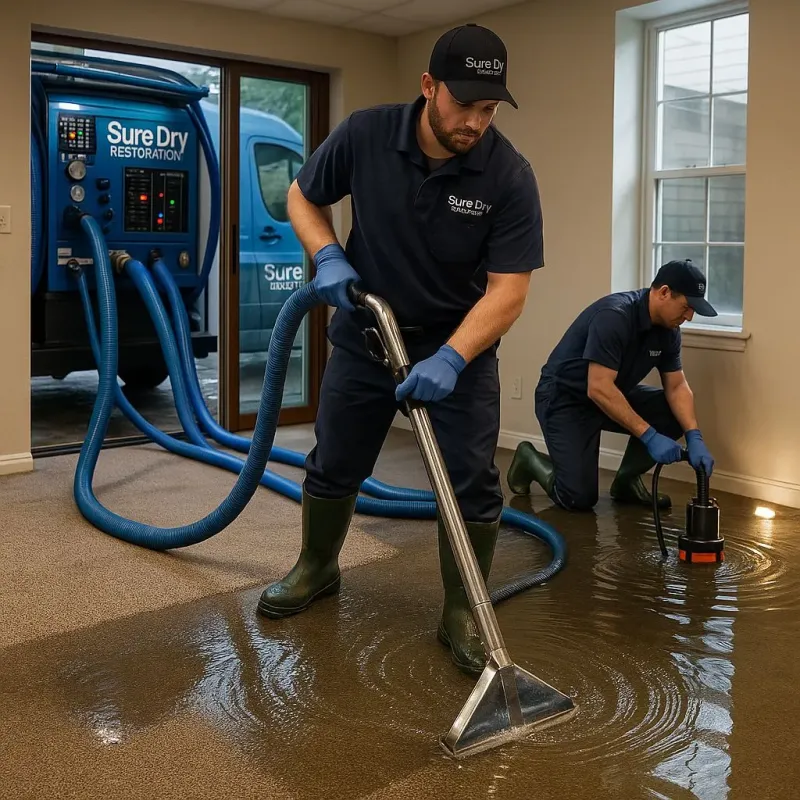Water Extraction and Removal process in El Dorado County, CA